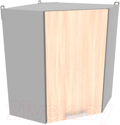 Шкаф навесной для кухни Интерлиния Компо ВШУ-720 (дуб молочный)