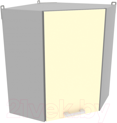Шкаф навесной для кухни Интерлиния Компо ВШУ-720 (ваниль)