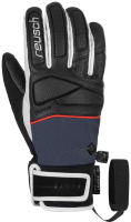 Перчатки лыжные Reusch Mikaela Shiffrin R-Tex XT / 6031245 7787 (р-р 6, Black/Dress Blue) - 