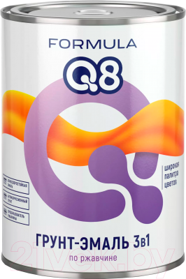 

Эмаль Formula Q8, Черный, Q8 по ржавчине