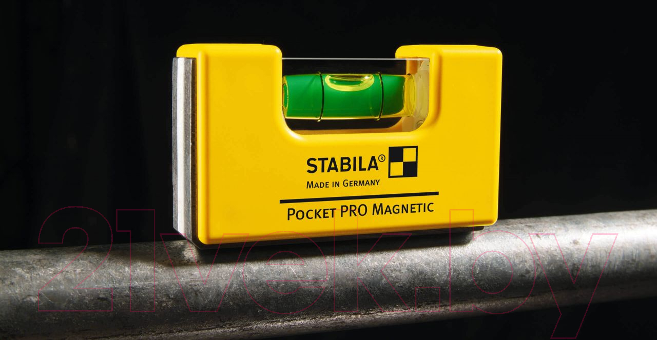 Уровень строительный Stabila Pocket Pro Magnetic / 17953