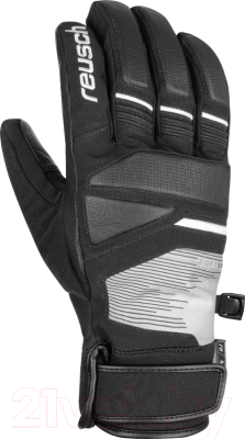 Перчатки лыжные Reusch Storm R-Tex XT / 6001216 7701 (р-р 10, Black/White)