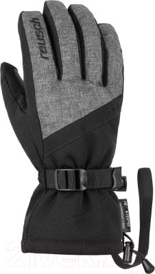 Перчатки лыжные Reusch Outset R-Tex XT / 6001261 7721 (р-р 8, Black/Black Melange)