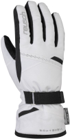 Перчатки лыжные Reusch Hannah R-Tex XT / 6031213 1101 (р-р 6.5, White/Black) - 