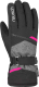 Перчатки лыжные Reusch Hannah R-Tex XT / 6031213 7771 (р-р 6, Black/Black Melange/Pink Glo) - 