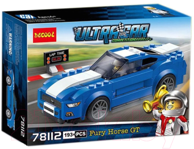

Конструктор Decool, Ультракар / К612-Н26409-78112