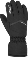 Перчатки лыжные Reusch Marisa / 6031150 7701 (р-р 7, Black/White) - 