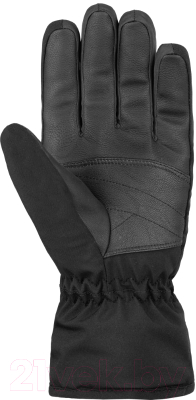 Перчатки лыжные Reusch Marisa / 6031150 7748 (р-р 6, Black/White/Pink Glo)