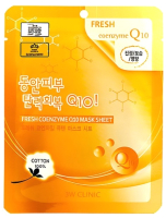 

Маска для лица тканевая 3W Clinic, Fresh Coenzyme Q10 Mask Sheet