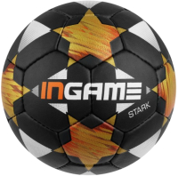 Футбольный мяч Ingame Stark 2020 (размер 5, черный/желтый) - 
