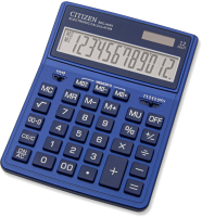 Калькулятор Citizen SDC-444X (темно-синий) - 