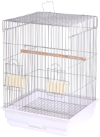Клетка для птиц MONTANA Travel Cage EOS / K36365 (светло-серый) - 