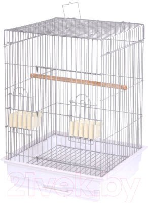Клетка для птиц MONTANA Travel Cage EOS / K36365 (светло-серый)