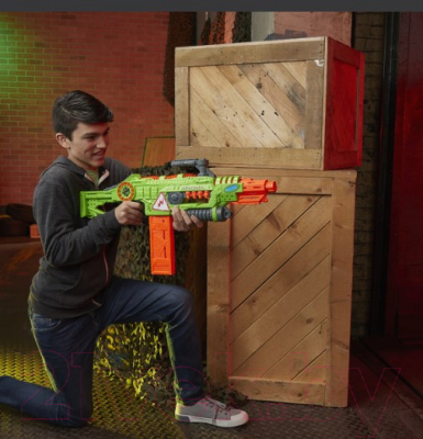 

Бластер игрушечный Hasbro, Nerf Зомби Револтинатор / E3060