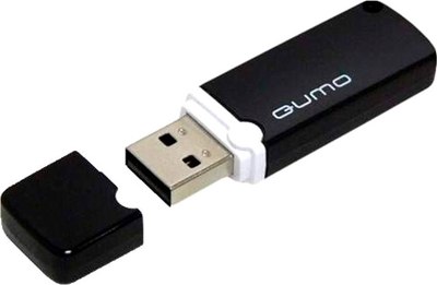 

USB flash накопитель, Optiva 02 8GB 2.0 Black / QM8GUD-OP2