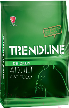 Сухой корм для кошек Trendline с курицей (15кг)