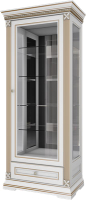 

Шкаф с витриной WellMaker, Патриция Элегант ШВ1-80
