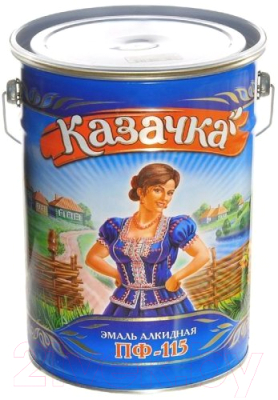 

Эмаль Казачка, Желтый, ПФ-115