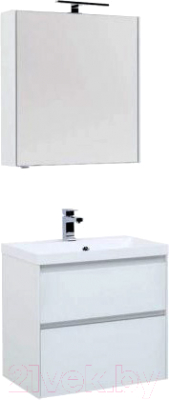 Комплект мебели для ванной Aquanet Гласс 70 / 240464
