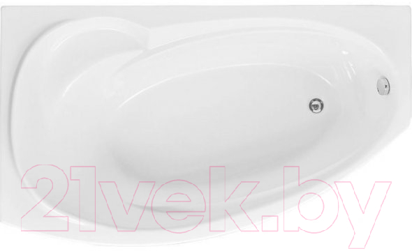 Ванна акриловая Aquanet Jersey 170x90 L (с каркасом и экраном)
