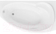 Ванна акриловая Aquanet Jersey 170x90 R (с каркасом и экраном) - 