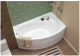 Миниатюра изображения товара Ванна акриловая Aquanet Jersey 170x90 R (с каркасом и экраном)