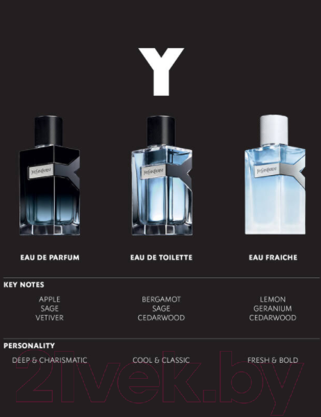 Туалетная вода Yves Saint Laurent Y Eau Fraiche for Men