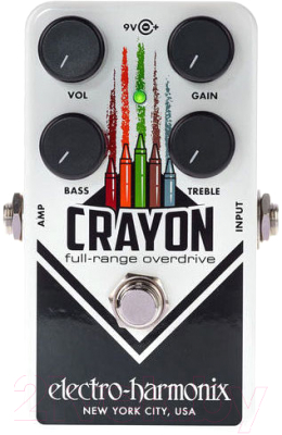 Педаль электрогитарная Electro-Harmonix Crayon 69 Full-Range Overdrive