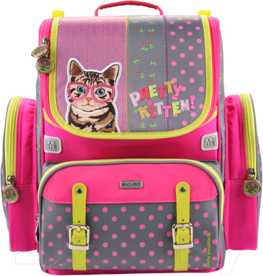 

Школьный рюкзак Mike&Mar, Котик в очках / 1074-mm-152