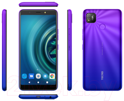 Смартфон Tecno Pop 4 2/32GB / BC2 (синий)