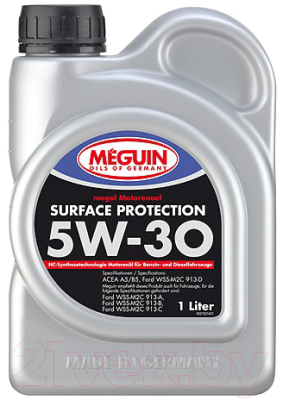 

Моторное масло Meguin, Megol Surface Protection 5W30 / 3193