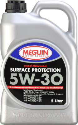 Моторное масло Meguin Megol Surface Protection 5W30 / 3192 (5л)