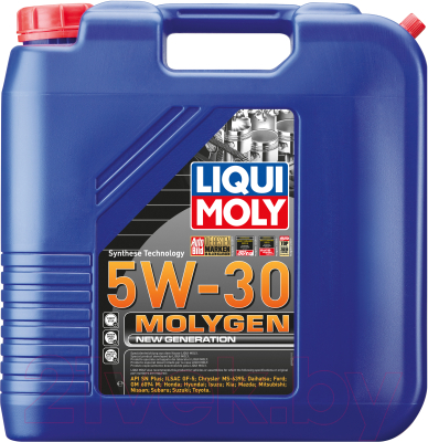 Моторное масло Liqui Moly Molygen New Generation 5W30 / 21320 (20л)