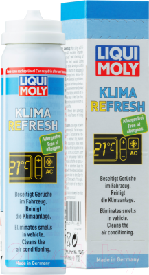 Очиститель системы кондиционирования Liqui Moly Klima Refresh Allergen-free / 21465 (75мл)