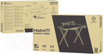 Геймерский стол GENESIS Holm 300 RGB (NDS-1550)