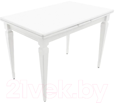 Обеденный стол Аврора Греция 1100 200x70x77 (эмаль белая)