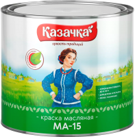 Краска Казачка МА-15 (1.9кг, зеленый) - 