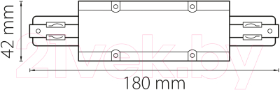 Коннектор для шинопровода Lightstar Barra 504187