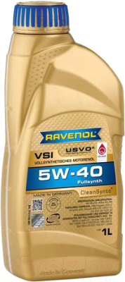 

Моторное масло Ravenol, VSI 5W40 / 111113000101999