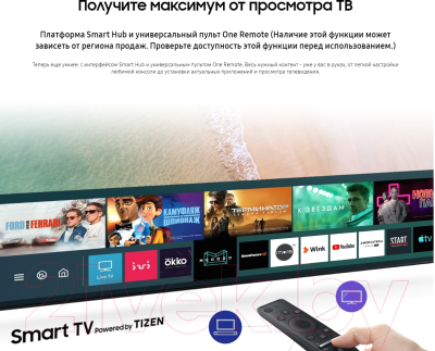 Телевизор Samsung UE55TU7097UXRU