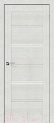 Дверь межкомнатная el'Porta Порта-28 80x200 (Bianco Veralinga/Magic Fog)