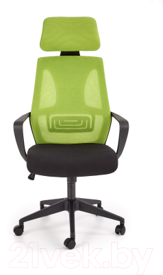 Кресло офисное Halmar Valdez (зеленый/черный)