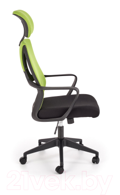 Кресло офисное Halmar Valdez (зеленый/черный)