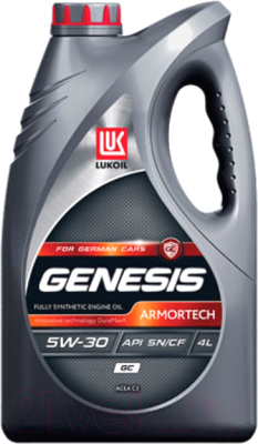 Моторное масло Лукойл Genesis Armortech GC 5W30 / 3149300 (4л)