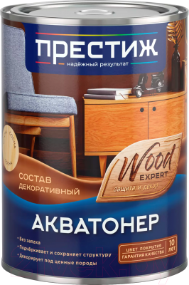 

Защитно-декоративный состав ПРЕСТИЖ, Коричневый, Aquatoner