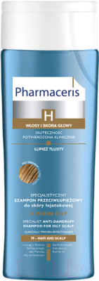 Шампунь для волос Pharmaceris H Purin Oily специальный от перхоти для себорейной кожи (250мл)