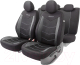 Комплект чехлов для сидений Autoprofi Aeroboost AER-1102 BK/BK - 