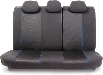 Комплект чехлов для сидений Autoprofi Aeroboost AER-1102 BK/BL