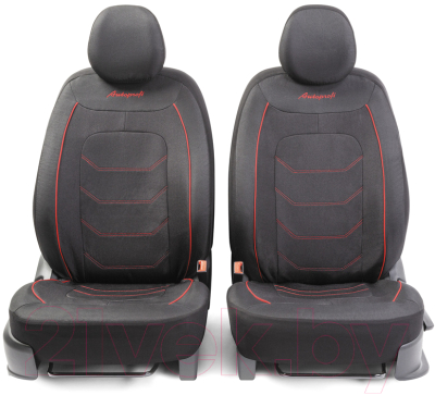 Комплект чехлов для сидений Autoprofi Arrow ARW-1102 BK/RD