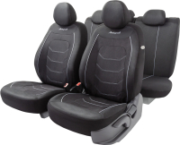 Комплект чехлов для сидений Autoprofi Arrow ARW-1102 BK/WH - 
